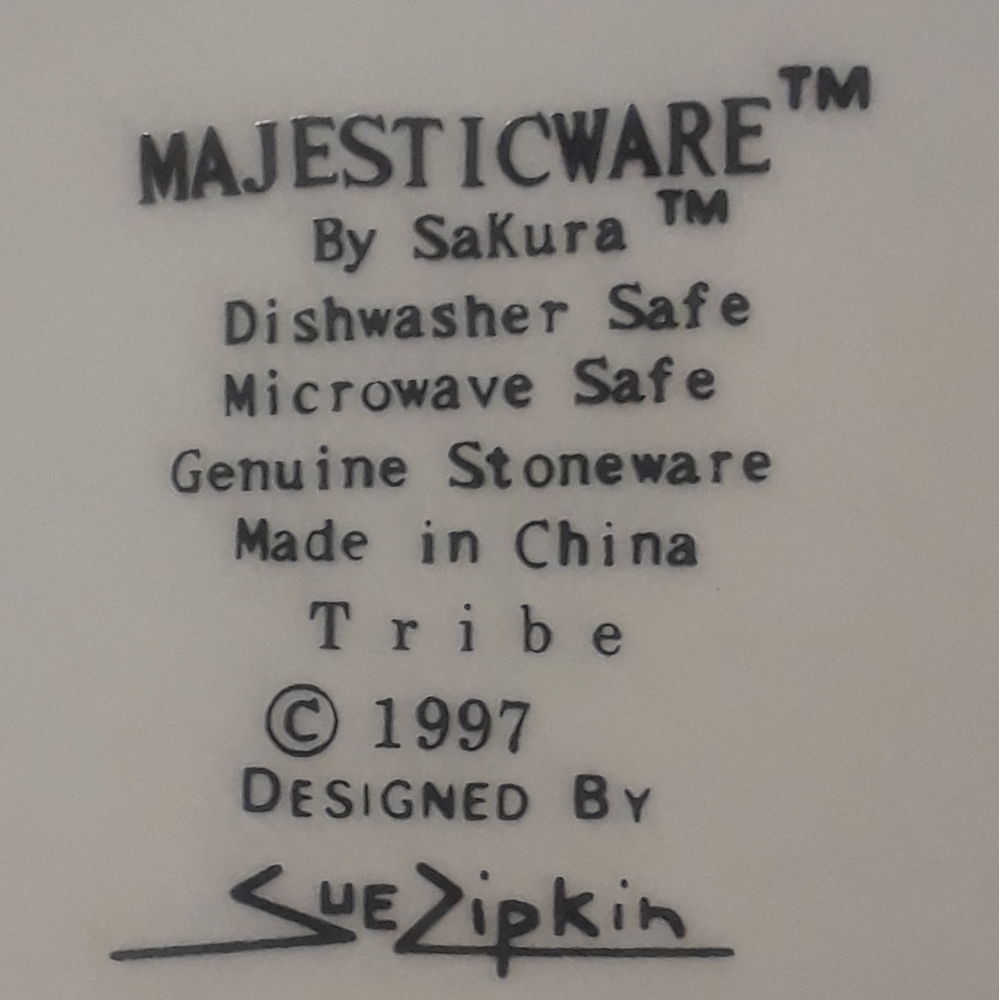 Sakura Majesticware TRIBE Salad Plates - Picture 3 of 5